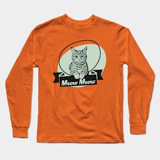 Meow Meow Long Sleeve T-Shirt